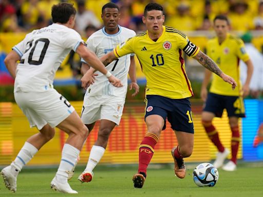 Dónde ver en directo online Uruguay vs. Colombia hoy