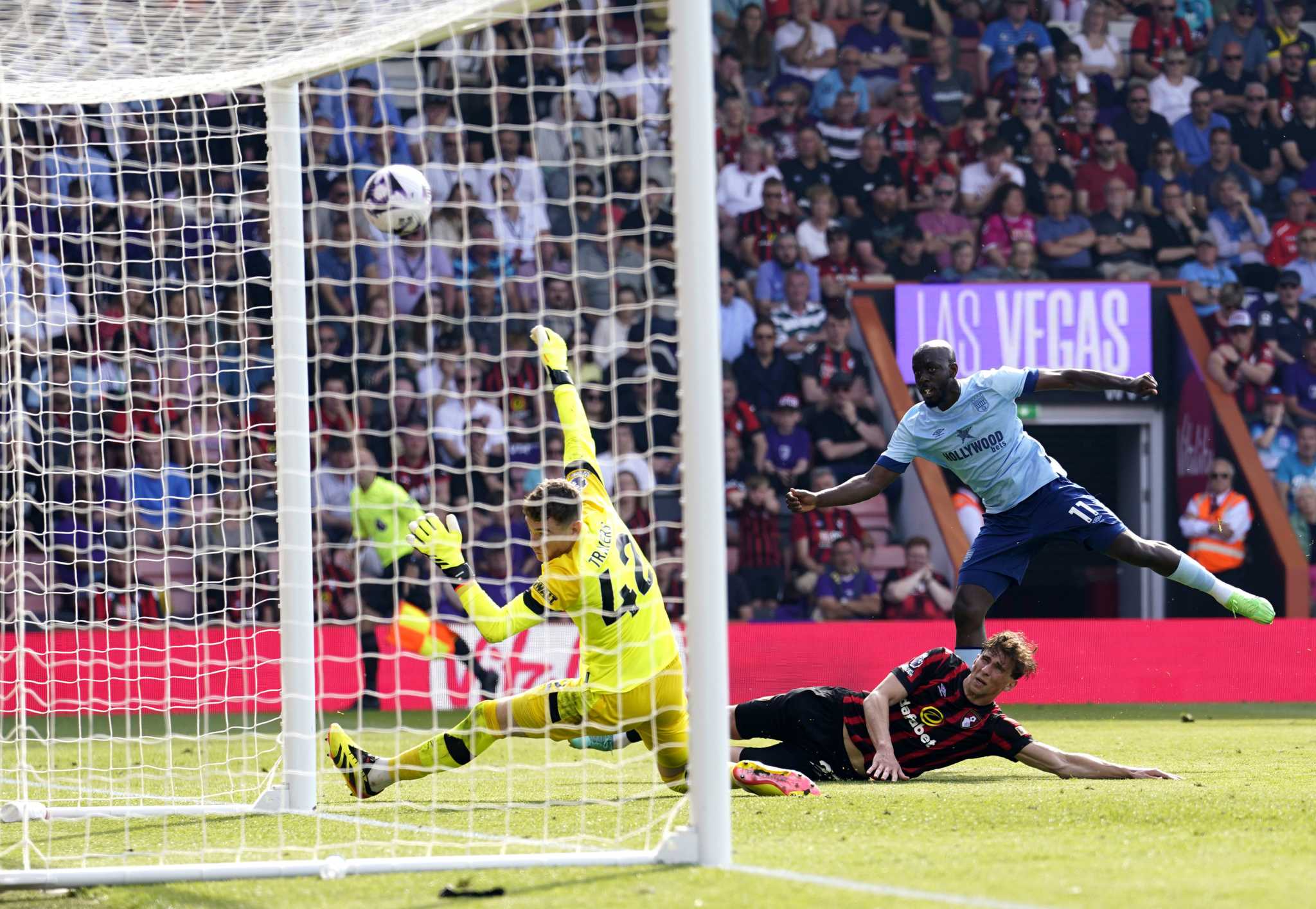 Brentford beats Bournemouth on Yoane Wissa's stoppage-time strike