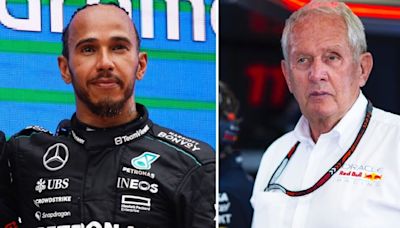 Red Bull's Helmut Marko asks unusual favour of Lewis Hamilton and Mercedes