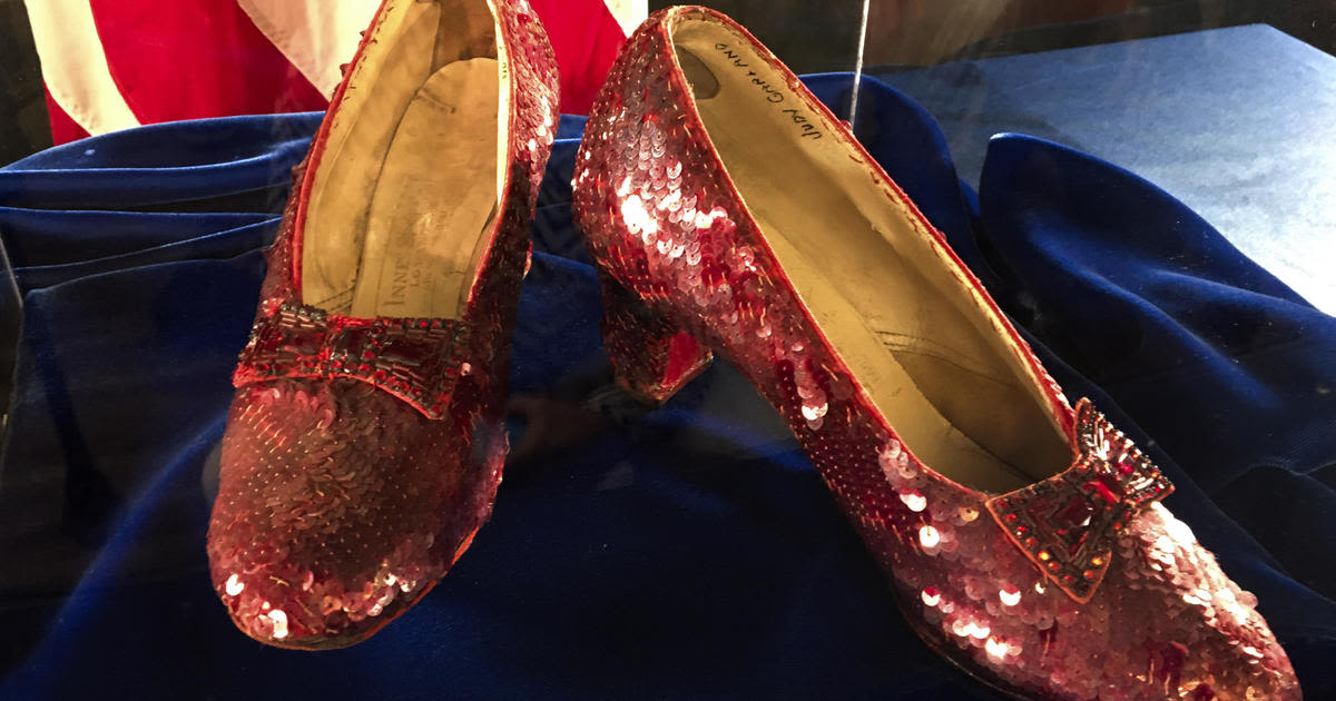 Bill to buy Judy Garland's ruby slippers from "Wizard of Oz" heads to Gov. Walz's desk