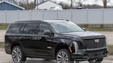 2025 Cadillac Escalade V Spied with Dashboard-Spanning Screen