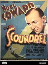 THE SCOUNDREL, Noel Coward, 1935 Stock Photo - Alamy