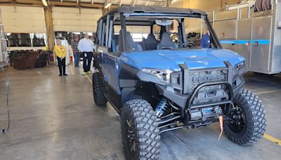 $50,000 donation goes toward new terrain vehicle for Amarillo Fire Dept.