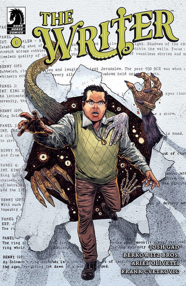 Josh Gad and the Berkowitz Brothers Tee Up The Writer, Dark Horse's New Urban Fantasy