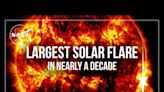 The Sun Hurls its Most Powerful Flare in a Decades