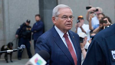 U.S. Sen. Bob Menendez of New Jersey is resigning from office following his corruption conviction