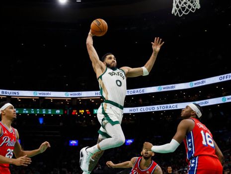 Jayson Tatum Near Top of NBA's Jersey Sales in Second Half of Season