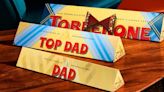 Personalised Toblerone bars for Father's Day now on sale with a 20% discount