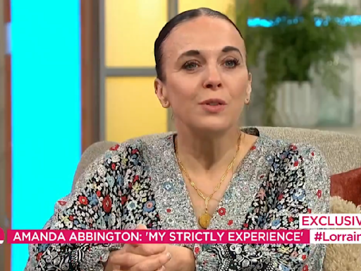 Amanda Abbington's most heartbreaking Strictly confessions in TV interviews