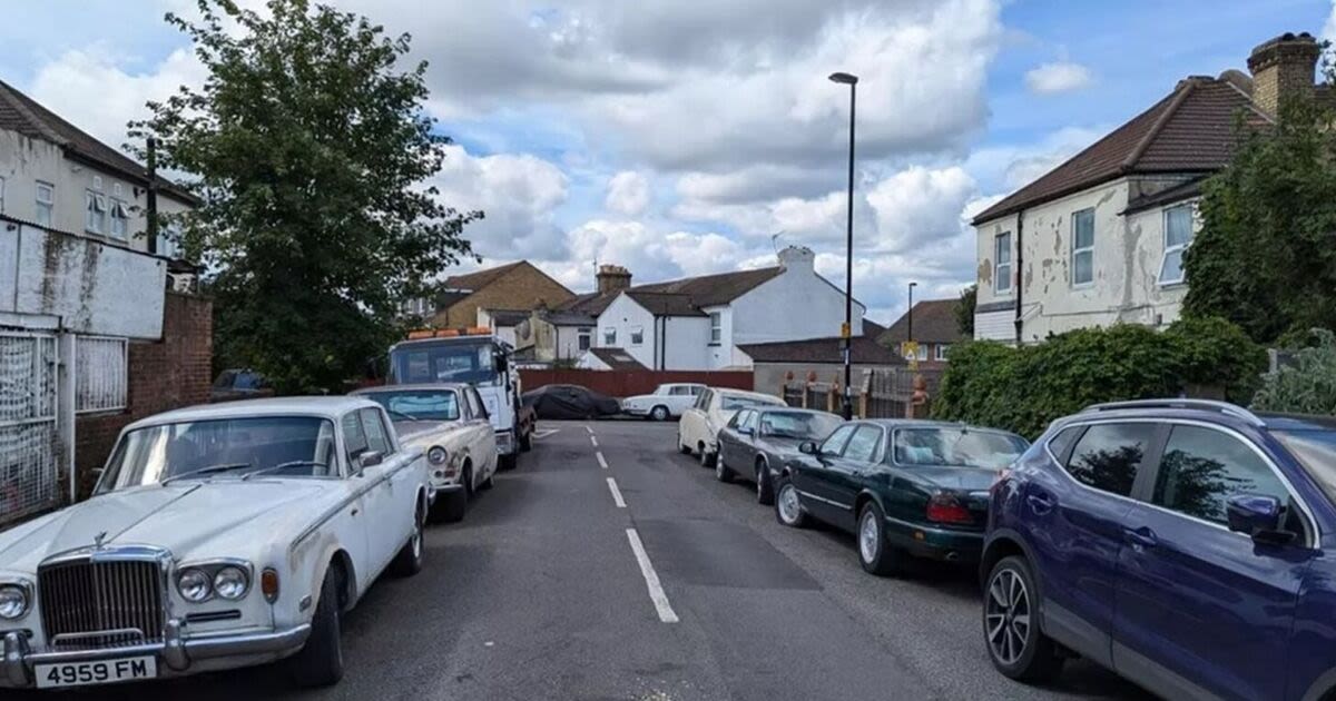 Fury as entire street blocked by hoarder's cars despite him not living there