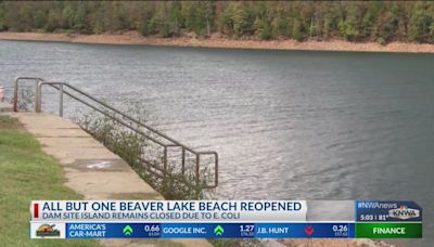 Select swim beaches on Beaver Lake reopen in time for Memorial Day Weekend