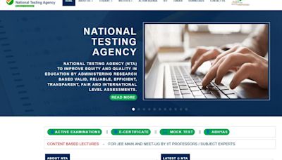 NTA website, its other portals secure; reports of they being hacked wrong: Officials