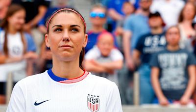 Alex Morgan shares disappointment after being left off Olympic women's soccer team roster
