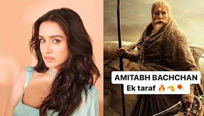 Kalki 2898 AD: Shraddha Kapoor calls Amitabh Bachchan a ‘cinematic universe’ within himself