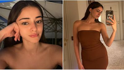 Ananya Panday flaunts curves in bodycon dress, drops new photo dump; Fan says, 'She's setting unrealistic standards...'