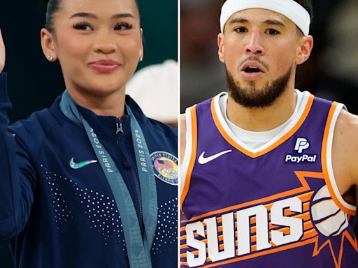 Suni Lee and Devin Booker Get Cozy in Paris After He Watched Her Win Bronze at 2024 Olympics