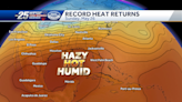 Record heat returns this weekend across South Florida