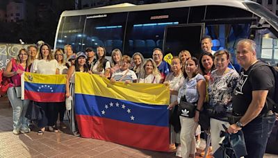 Los venezolanos expatriados en Valencia votan en Barcelona 'cambio y libertad'