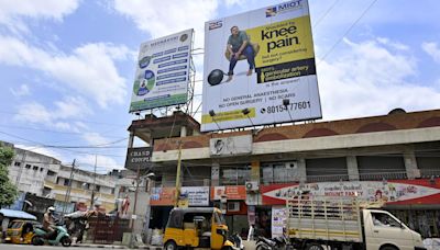 Councillors seek details of illegal hoardings across Chennai city