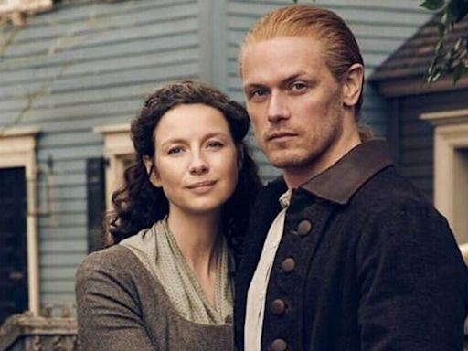 Outlander actress lifts lid on 'naughty' Sam Heughan in behind-scenes insight