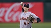 Detroit Tigers' Sawyer Gipson-Long has two journals, a nasty changeup and a bright future