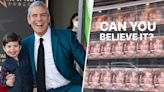 Andy Cohen's son can't stop laughing when he sees his dad's face all over a magazine stand