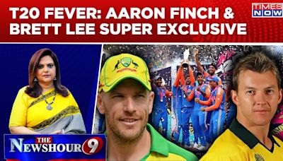 India Wins 2024 T20 Cup: Cricket Legends Aaron Finch & Brett Lee Excl. With Navika Kumar | Newshour