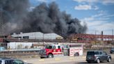 Large fire breaks out at Evraz Steel Mill; city asks nearby residents to shelter in place