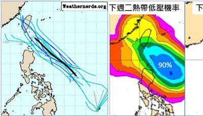 老大洩天機／熱帶擾動「這天」最近台 未來一週天氣曝