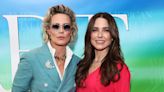 Sophia Bush and girlfriend Ashlyn Harris attend Woolf Works premiere