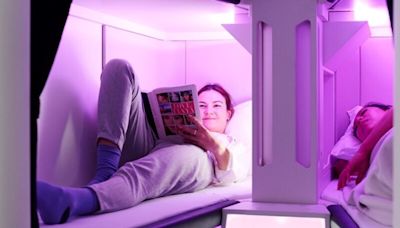 紐西蘭航空舒眠艙 搭經濟艙也可躺著睡 (圖)