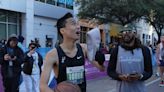 Ben Duong breaks world record by finishing Austin Marathon while dribbling a basketball