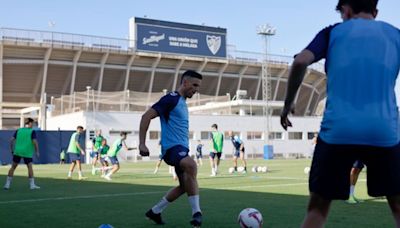 Luismi Sánchez no mejora y se pierde otro entrenamiento con el Málaga CF