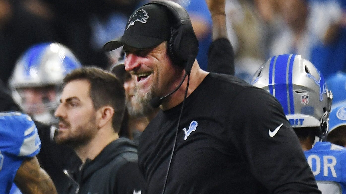 Lions' Dan Campbell, Chargers' Jim Harbaugh among CBS Sports' top 10 NFL head coaches