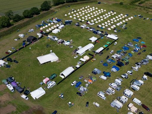 Hundreds of swingers descend on quiet village for four-day UK sex festival