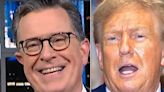 'This Is Where We Are': Stephen Colbert Spots Trump's Weirdest 'Party Trick' Yet