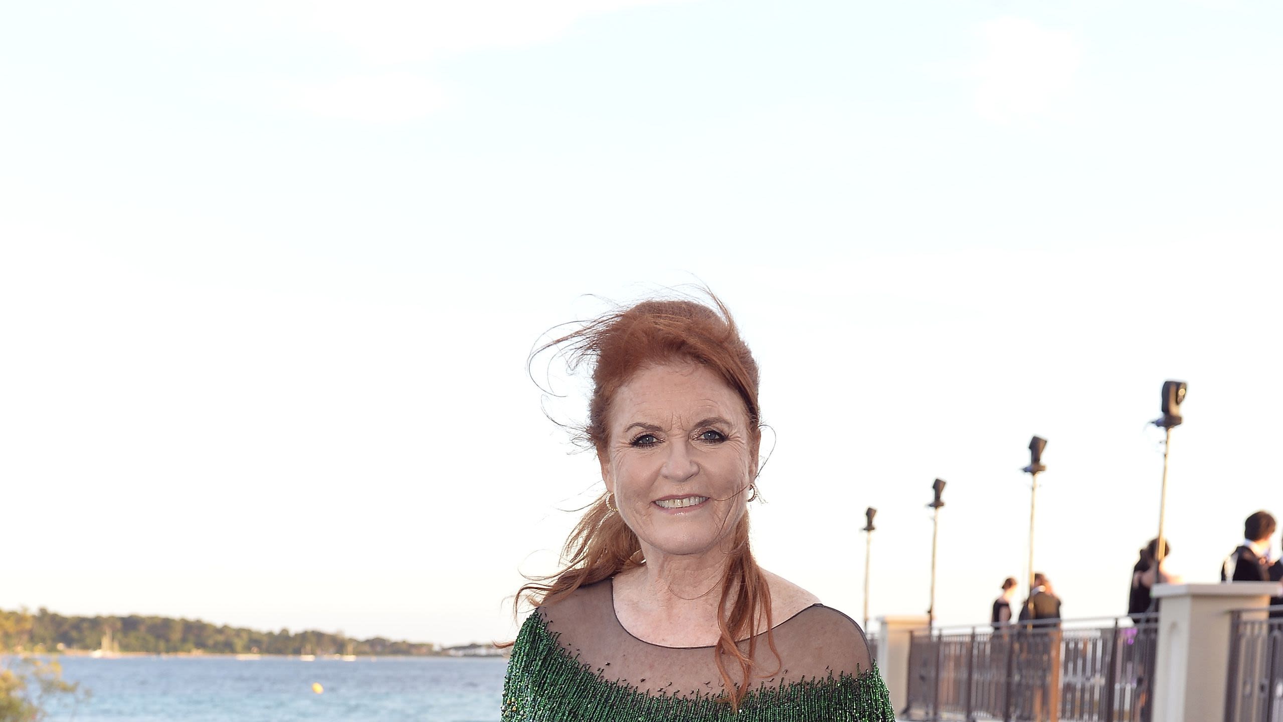 Sarah Ferguson Wore a Glitzy Tribute to Her Daughter Princess Eugenie