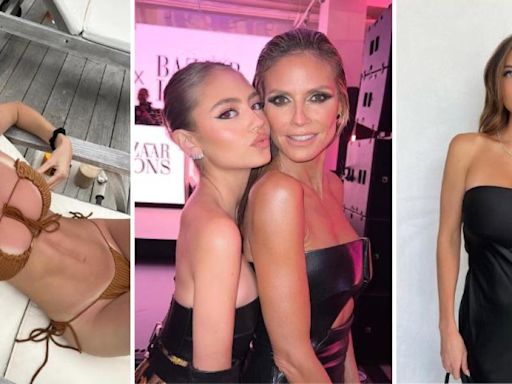 Ella es Leni, la hija de Heidi Klum que ha acaparado todos los focos en Mónaco