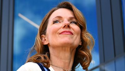 Geri Halliwell-Horner supported by all 3 children for ultra-rare outing