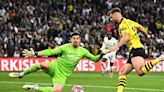 Thibaut Courtois llega a Wembley para ser decisivo: "El míster sabe lo que tiene conmigo"