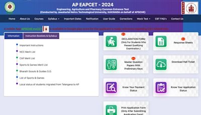 AP EAMCET Result 2024 Live: Where, how to check EAPCET results when announced