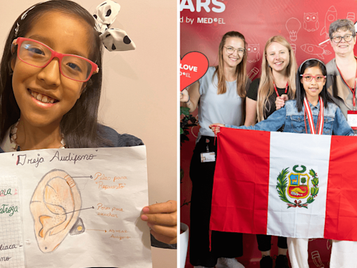 Niña genio de Juliaca gana concurso global infantil con ingenioso invento y ahora representará al Perú en Austria