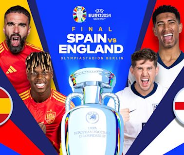 Spain vs England EURO 2024 final preview: Where to watch, kick-off time, possible line-ups | UEFA EURO 2024