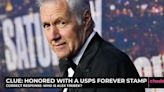 USPS Unveils Alex Trebek Forever Stamp for Jeopardy! 60th