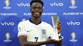 Jadon Sancho sends emotional message to England penalty hero Bukayo Saka