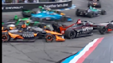 A First-Corner Caution Is Exactly What Was Expected in the Detroit Grand Prix