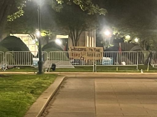 Day 3 of protests in support of Palestine at CWRU