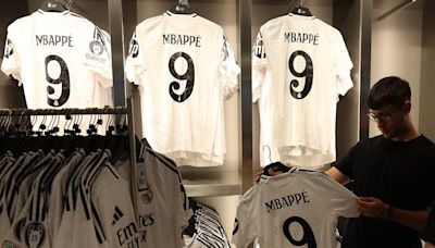 Kylian Mbappe 'crashes Real Madrid's website' with new shirt orders