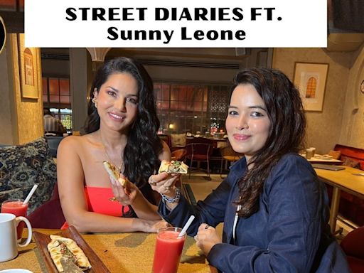 Street Diaries ft. Sunny Leone |Sunny reveals she loves cooking; talks about hosting Spiltsvilla