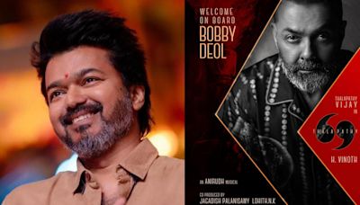 ‘Thalapathy 69’: Bobby Deol on board Vijay’s final outing, helmed by H Vinoth